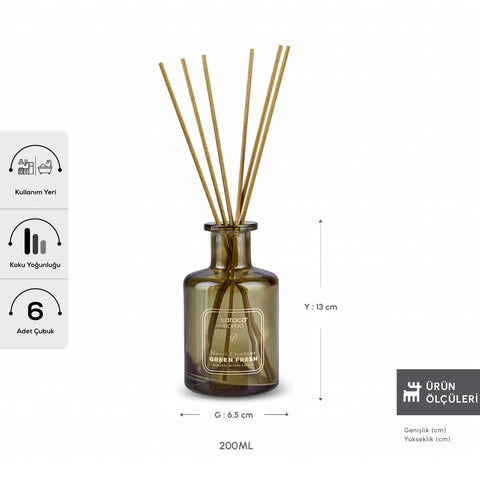 معطر جو اعواد جرين فريش