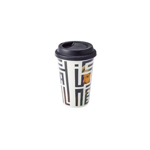 كوب سفر اكس ايست اسود
