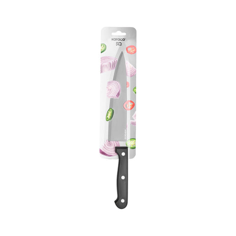 سكين تقطيع جوسو مسنن اسود